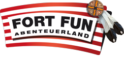 Das Logo von FORT FUN, deinem Freizeitpark im Sauerland erfreut die ganze Familie.