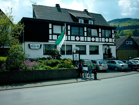 Der Gasthof Haus Hubertus in Winterberg wird gerne besucht.