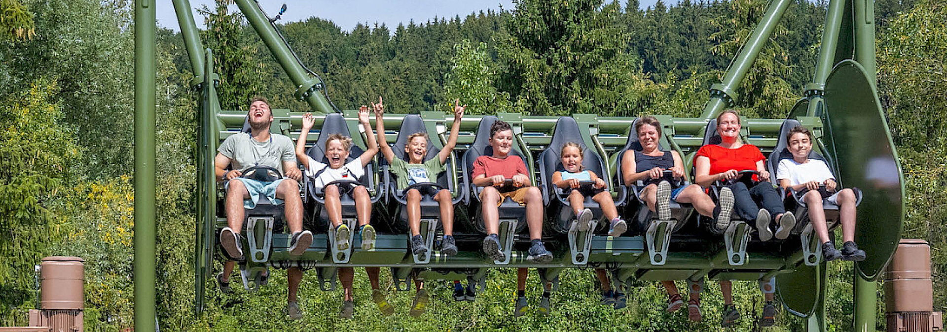 Großer Adlers freier Flug