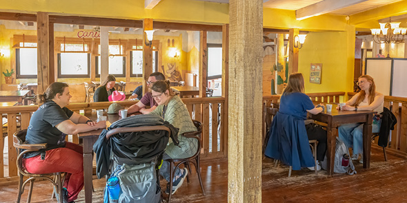 Restaurant "La Cascada" in der Westernstadt
