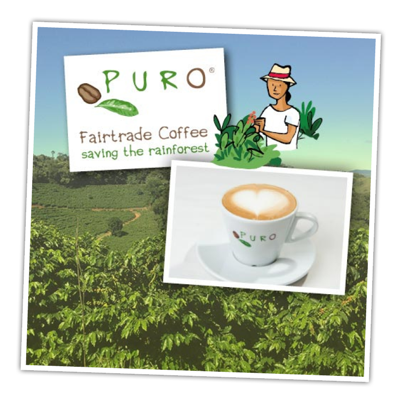 Der Fairtrade Kaffee von Puro ist im Freizeitpark sehr beliebt.
